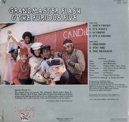 GRANDMASTER FLASH & The Furious Five the message
